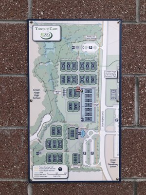 Map of Cary Tennis Park!!!