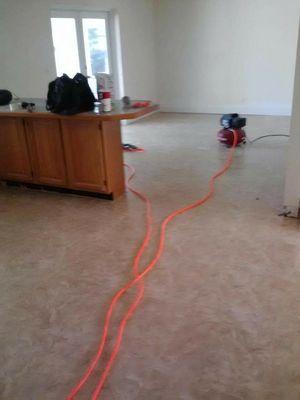 Just another tile floor installation