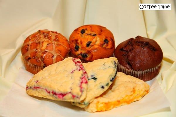 Muffins & Fruit Scones