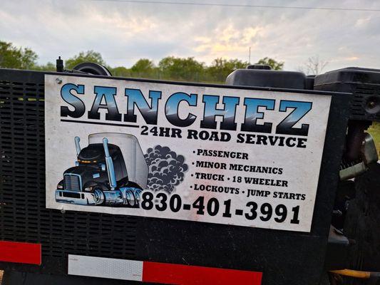 Sanchez 24 hr roadservice