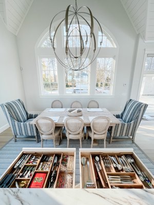 Dining room hosting station