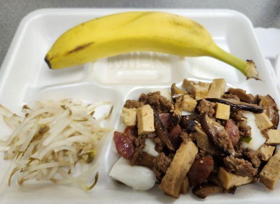 Noodle with Brown sauce - Lunch for Adult day care in Thai and Asian group