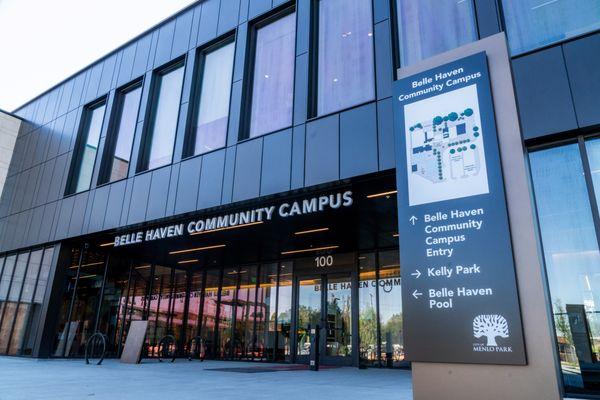 Belle Haven Library is located at the Belle Haven Community Campus, 100 Terminal Ave., Menlo Park