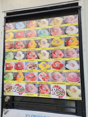 Italian ice flavors