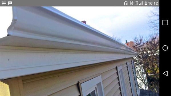 Some gutters we hung