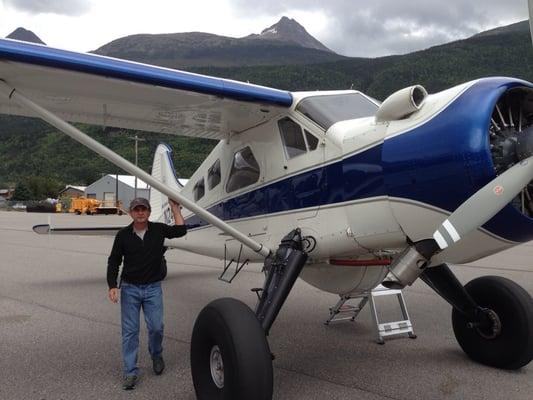 Paul with his De Havilland  Beaver beautiful plane