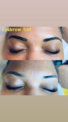 Eyebrow tint