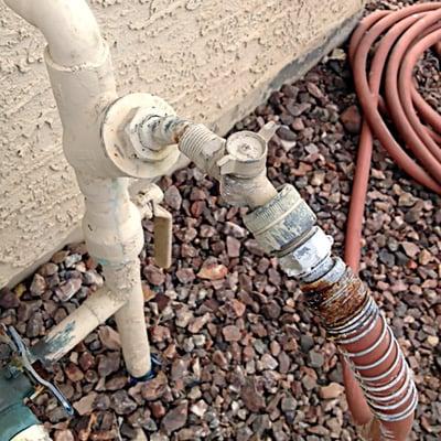 Hose Faucet Repair 3/18/15