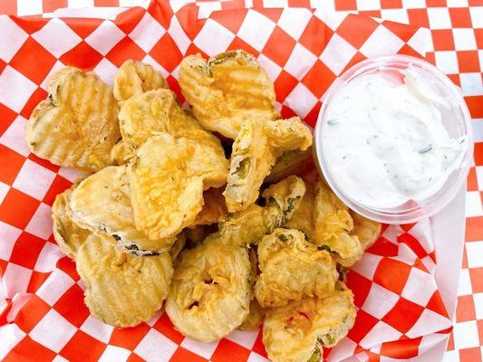 Fried Pickles w/ Ranch Dipping Sauce