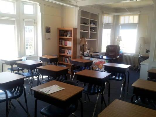 Jackson Campus: In the past, this used to be the homeroom for the 9th and 10th grade.  Now this classroom consists of students grades 5-8.