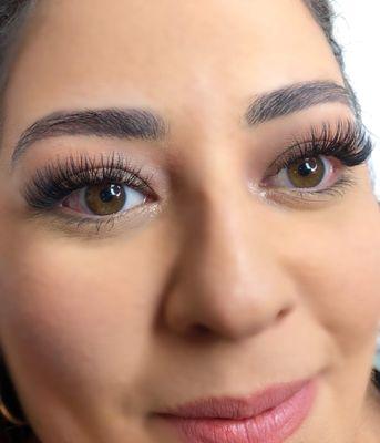 Added length to natural lashes