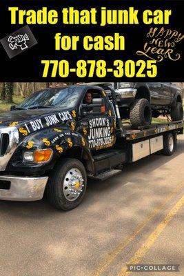 "Cash For Junk Cars" Get New Years Cash Fast When You Sell Your Junk Car