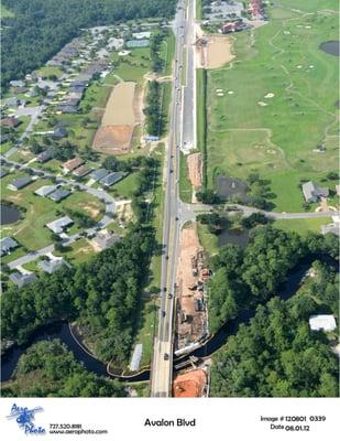 Avalon Blvd Widening Project for FDOT 2014