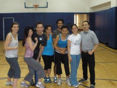 Kickboxing and Tai Chi class from 2010-2011