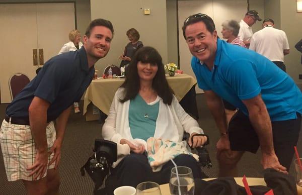 This Monday Ted and Tyler participated in the annual HelpHopeLive Golf Tournament benefitting April Winter-Bruno.