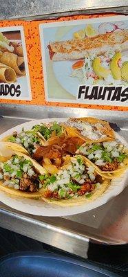 This is their actual location:  S. Sullivan St. & W. Hood Ave.              $1 tacos everyday!! Deal can't be beat!