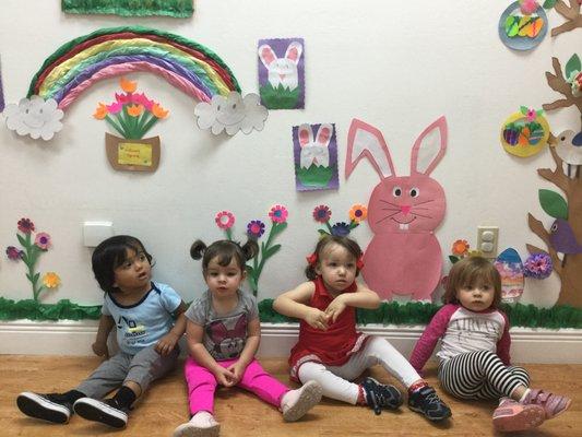 Group of toddler Easter Celebration!!