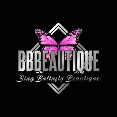 Blaq butterfly Boutique logo project.