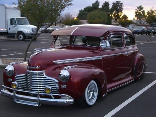 This was mine, I built this and had to sell it. Still looks the same though 1941 special delux 2 door town sedan