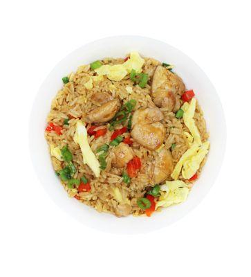 Chaufa Pollo (chicken fried rice)