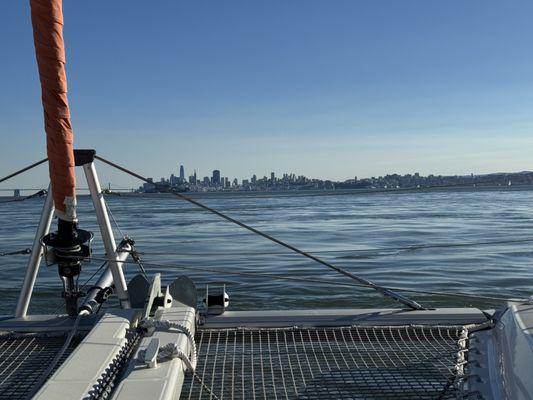 Winter Sail with perfect views of SF