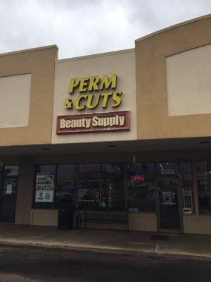 Perms & Cuts Beauty Supplies