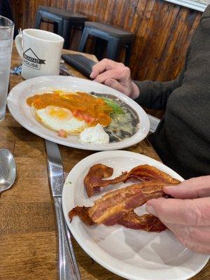 Huevos rancheros.