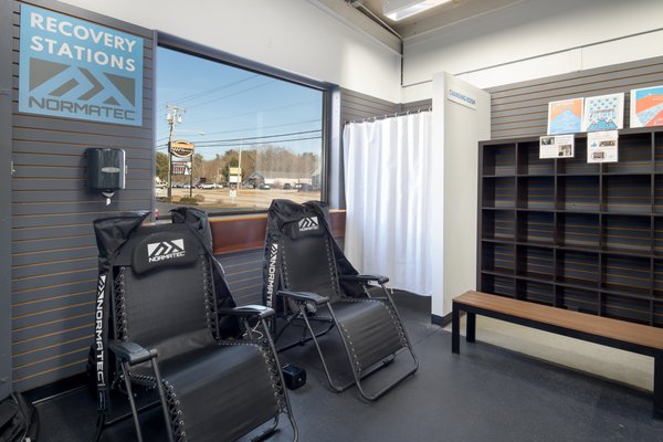 Our NormaTec Recovery center.