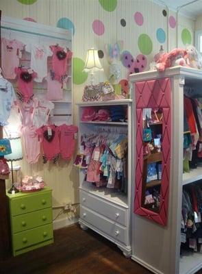 A small section of the boutique.