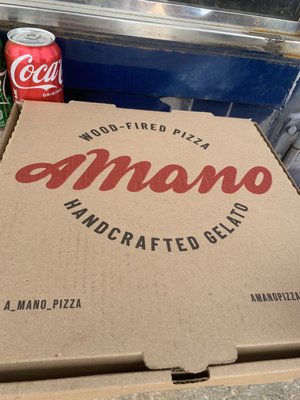 Almano Pizza and Coca Cola at Newport Jazz!