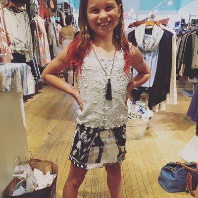 Kids love our Switchstacks Reversible skirts too