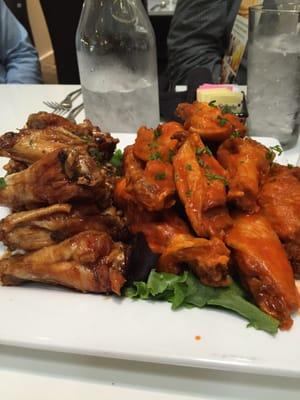 Mountain of wings and very delicious