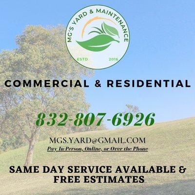 Commercial Lawn & Maintenance Services