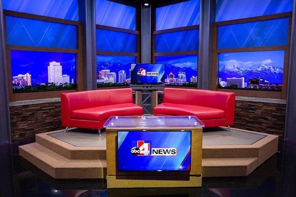 The ABC4 Utah News Set