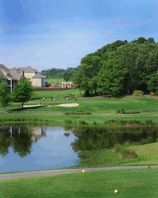 View of #3 Green from #5