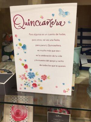 Celebrating Quenceañera!