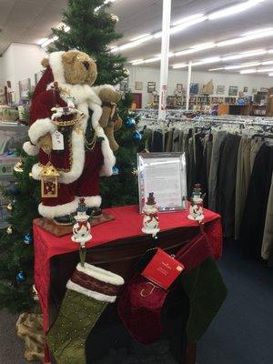 Christmas time at MSCH Thrift Store!