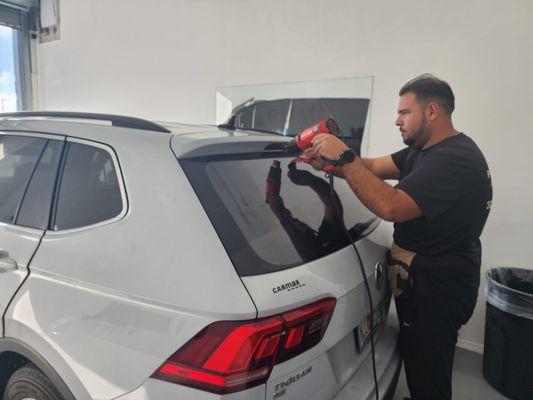 Window Tint Installation