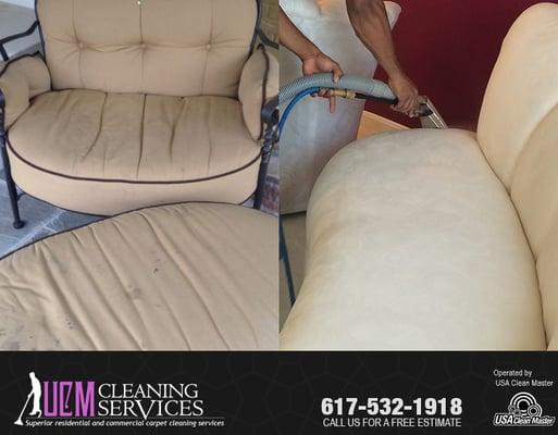 Upholstery Cleaning & Stain Removal