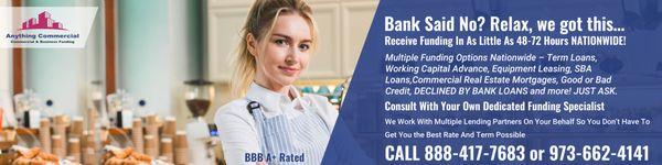 Commercial & Business Loans Nationwide