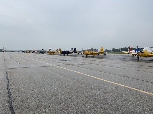 T-34 rain delay