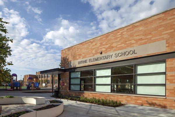 With APMonarch's guidance, Byrne Elementary School Annex earned LEED v2009 for Schools.