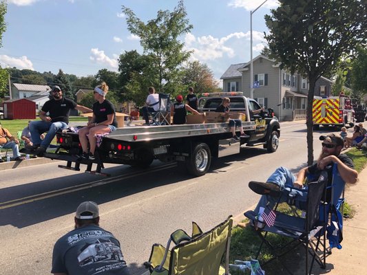 Mifflinburg parade last year in 2019