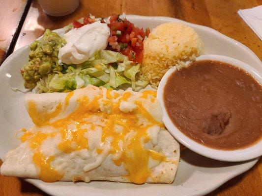 Chicken enchilada. Perfection.