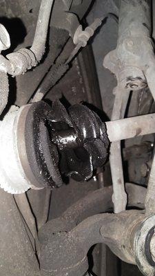 Broken CV Axle on Ford Fusion 2012