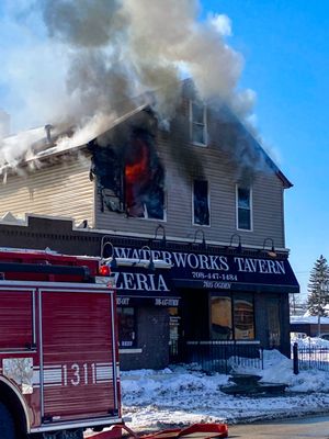 February 19 2021 The fire was on the second floor of the building and no one was injured during the incident.