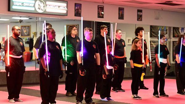 Looking For Fun & Exciting Things To Do In Virginia Beach With The Family... Or On Your Own? Why not Train With Dueling Lightsabers!