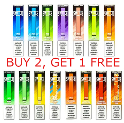 SWITCH - Disposable Vape - Buy 2, Get 1 FREE