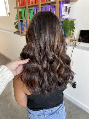 Partial balayage