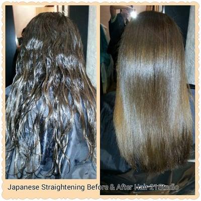 Japanese Hair Straightening/Rebonding